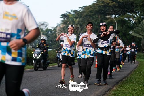 Race photo from Taman Budaya x BOGORUN 2025
