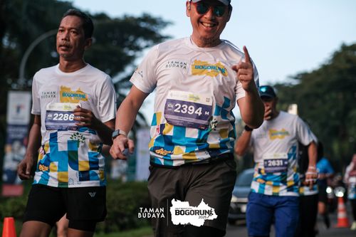 Race photo from Taman Budaya x BOGORUN 2025