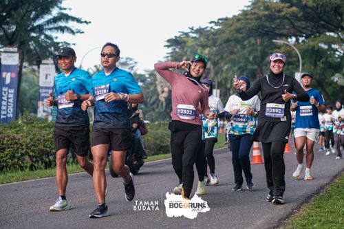 Race photo from Taman Budaya x BOGORUN 2025