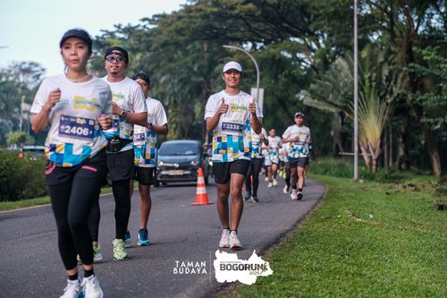 Race photo from Taman Budaya x BOGORUN 2025