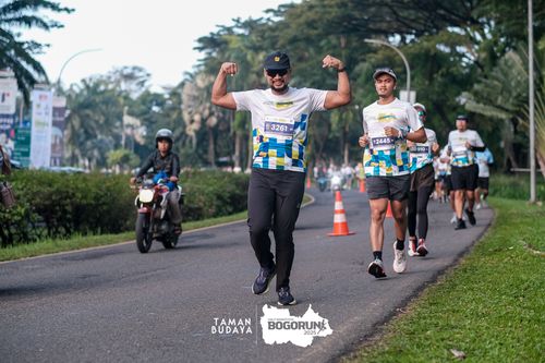 Race photo from Taman Budaya x BOGORUN 2025