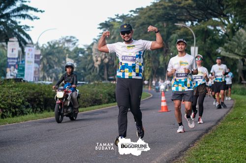 Race photo from Taman Budaya x BOGORUN 2025