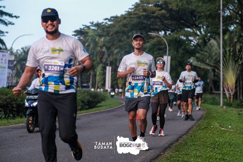Race photo from Taman Budaya x BOGORUN 2025