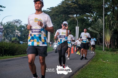 Race photo from Taman Budaya x BOGORUN 2025