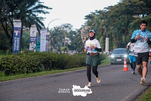 Race photo from Taman Budaya x BOGORUN 2025