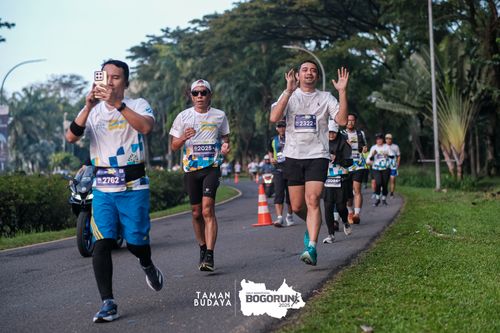 Race photo from Taman Budaya x BOGORUN 2025