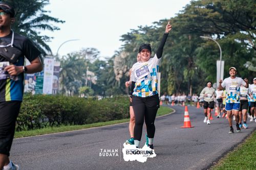 Race photo from Taman Budaya x BOGORUN 2025