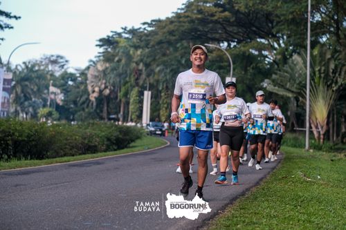 Race photo from Taman Budaya x BOGORUN 2025