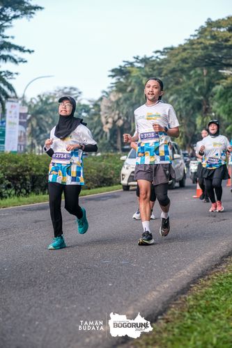 Race photo from Taman Budaya x BOGORUN 2025