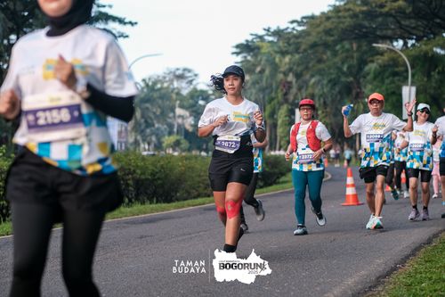Race photo from Taman Budaya x BOGORUN 2025