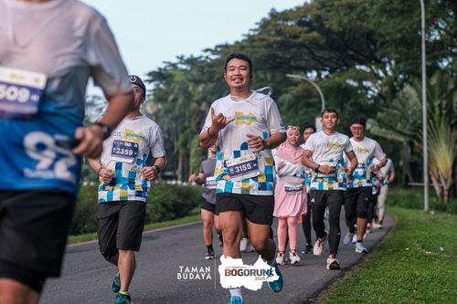 Race photo from Taman Budaya x BOGORUN 2025