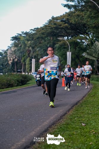 Race photo from Taman Budaya x BOGORUN 2025