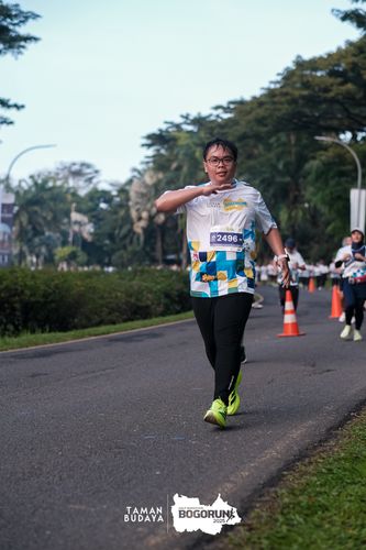 Race photo from Taman Budaya x BOGORUN 2025