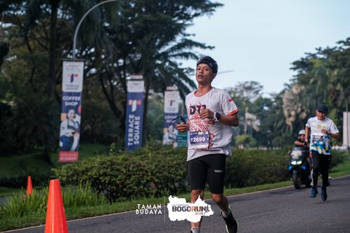 Race photo from Taman Budaya x BOGORUN 2025