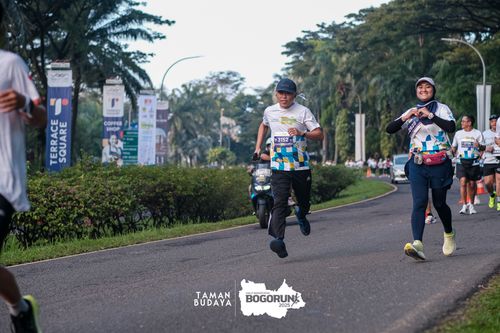 Race photo from Taman Budaya x BOGORUN 2025