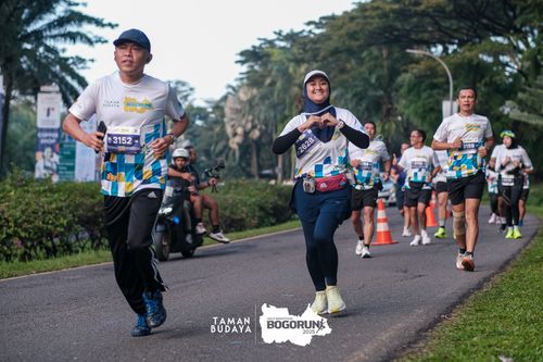 Race photo from Taman Budaya x BOGORUN 2025