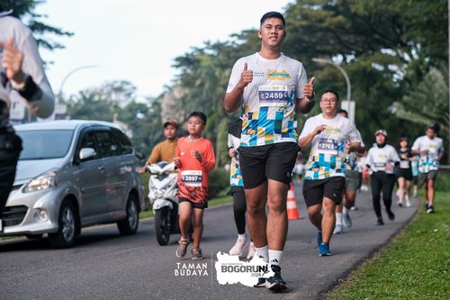 Race photo from Taman Budaya x BOGORUN 2025