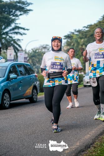 Race photo from Taman Budaya x BOGORUN 2025