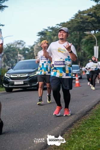 Race photo from Taman Budaya x BOGORUN 2025