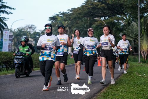 Race photo from Taman Budaya x BOGORUN 2025