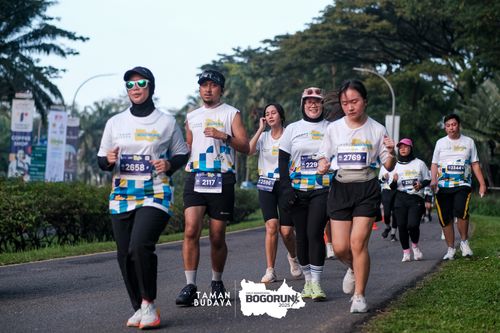 Race photo from Taman Budaya x BOGORUN 2025
