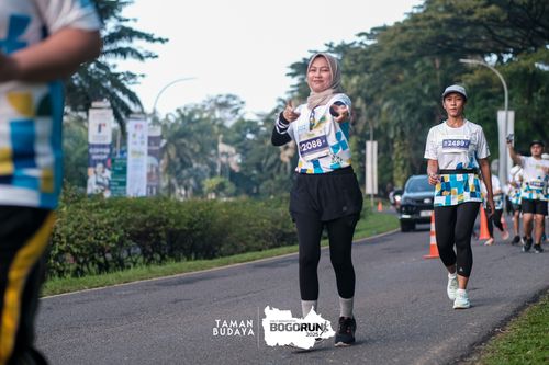 Race photo from Taman Budaya x BOGORUN 2025
