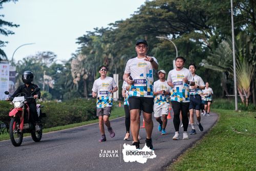Race photo from Taman Budaya x BOGORUN 2025