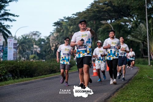Race photo from Taman Budaya x BOGORUN 2025