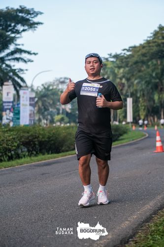Race photo from Taman Budaya x BOGORUN 2025