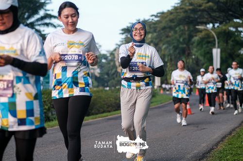 Race photo from Taman Budaya x BOGORUN 2025