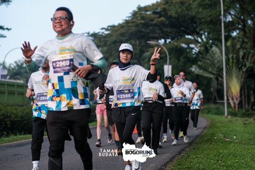 Race photo from Taman Budaya x BOGORUN 2025