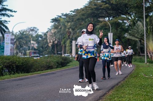 Race photo from Taman Budaya x BOGORUN 2025
