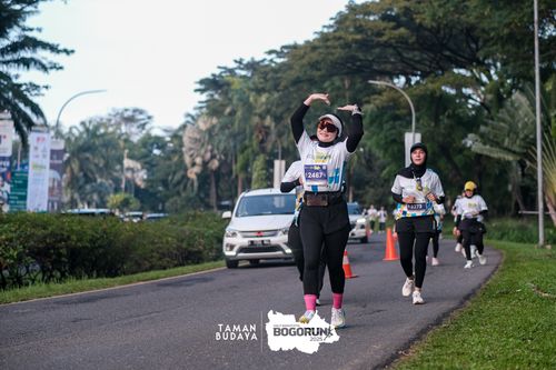 Race photo from Taman Budaya x BOGORUN 2025