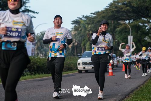 Race photo from Taman Budaya x BOGORUN 2025