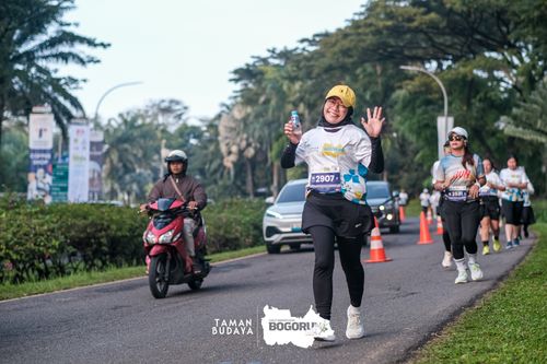 Race photo from Taman Budaya x BOGORUN 2025