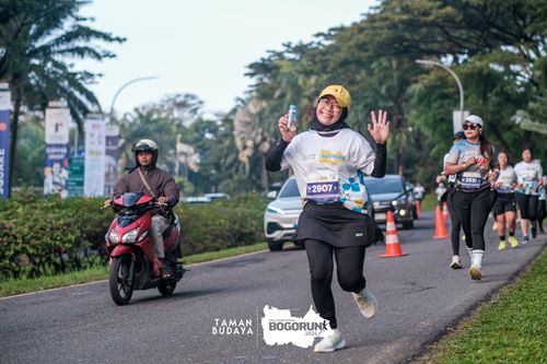 Race photo from Taman Budaya x BOGORUN 2025