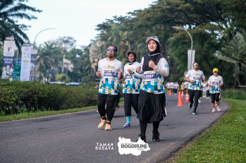 Race photo from Taman Budaya x BOGORUN 2025