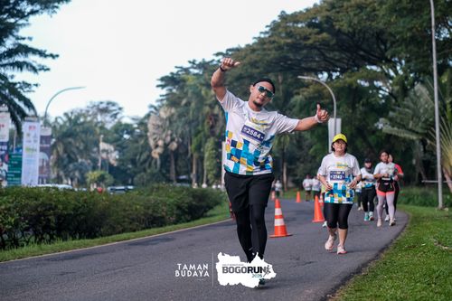Race photo from Taman Budaya x BOGORUN 2025