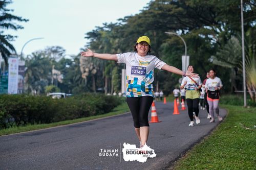 Race photo from Taman Budaya x BOGORUN 2025