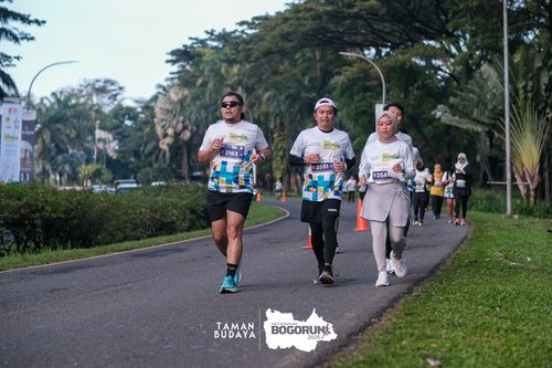 Race photo from Taman Budaya x BOGORUN 2025