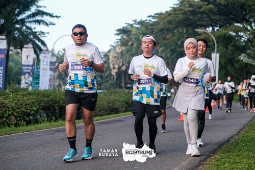 Race photo from Taman Budaya x BOGORUN 2025