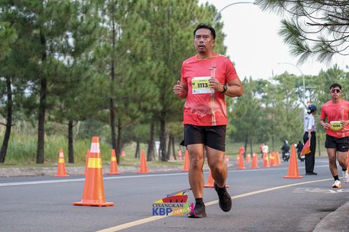 Race photo from CISANGKAN KBP CITY RUN 2025