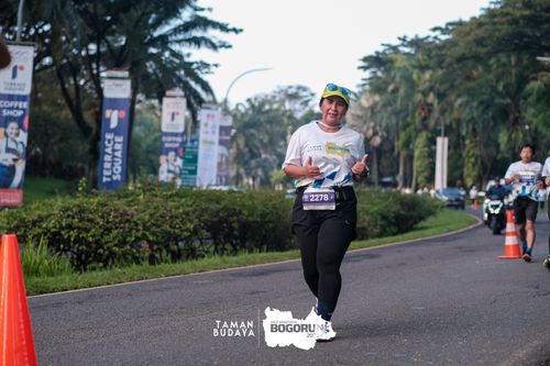 Race photo from Taman Budaya x BOGORUN 2025