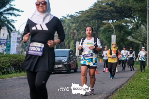 Race photo from Taman Budaya x BOGORUN 2025