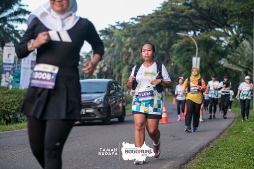 Race photo from Taman Budaya x BOGORUN 2025
