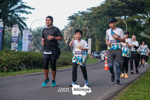 Race photo from Taman Budaya x BOGORUN 2025