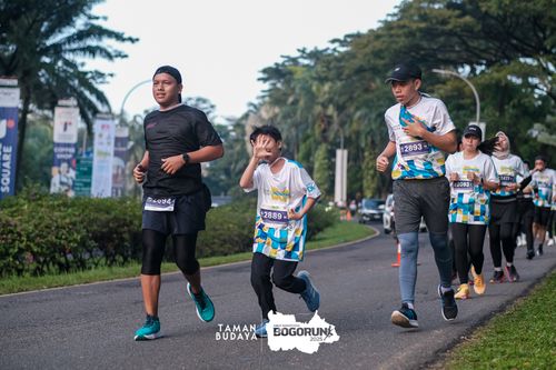 Race photo from Taman Budaya x BOGORUN 2025