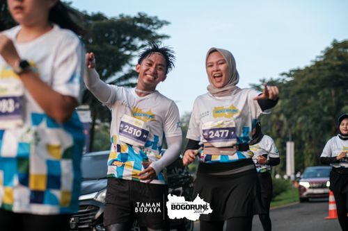 Race photo from Taman Budaya x BOGORUN 2025