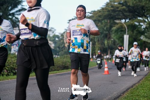Race photo from Taman Budaya x BOGORUN 2025