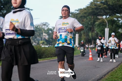 Race photo from Taman Budaya x BOGORUN 2025